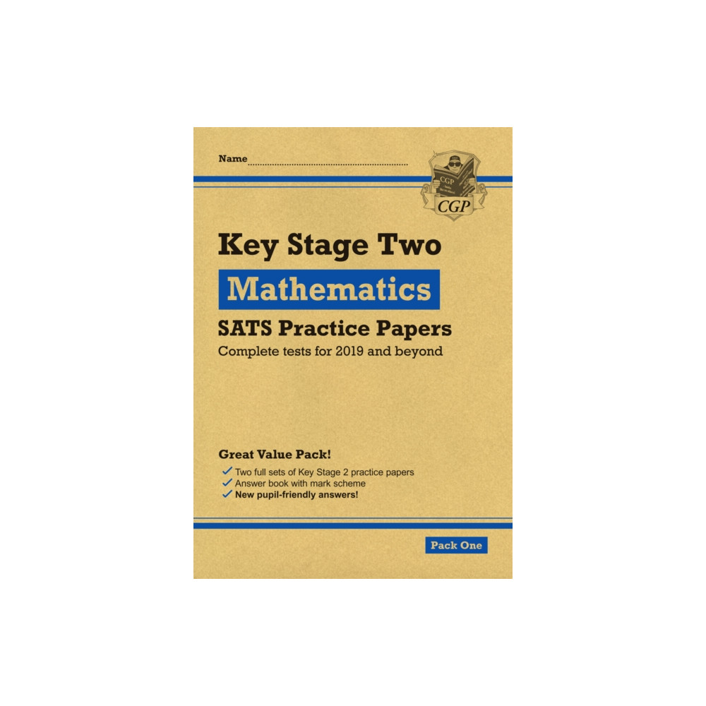 KS2 Maths SATS Practice Papers: Pack 2 - for the 2025 tests (with free Online Extras) (häftad, english) Coordination Group Publications Ltd (CGP)