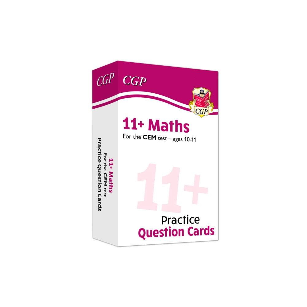11+ CEM Maths Revision Question Cards - Ages 10-11 (inbunden, english) Coordination Group Publications Ltd (CGP)