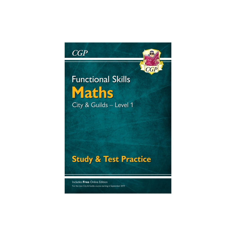 Functional Skills Maths: City & Guilds Level 1 - Study & Test Practice (häftad, english) Coordination Group Publications Ltd (CGP)