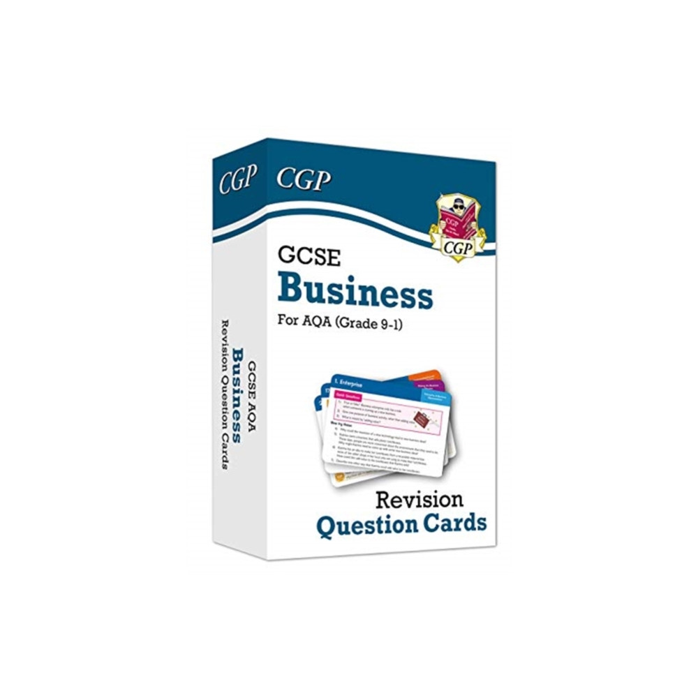GCSE Business AQA Revision Question Cards (inbunden, english) Coordination Group Publications Ltd (CGP)