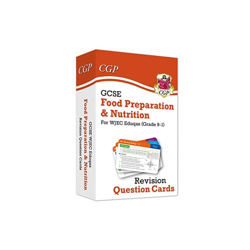 GCSE Food Preparation & Nutrition WJEC Eduqas Revision Question Cards (inbunden, eng)