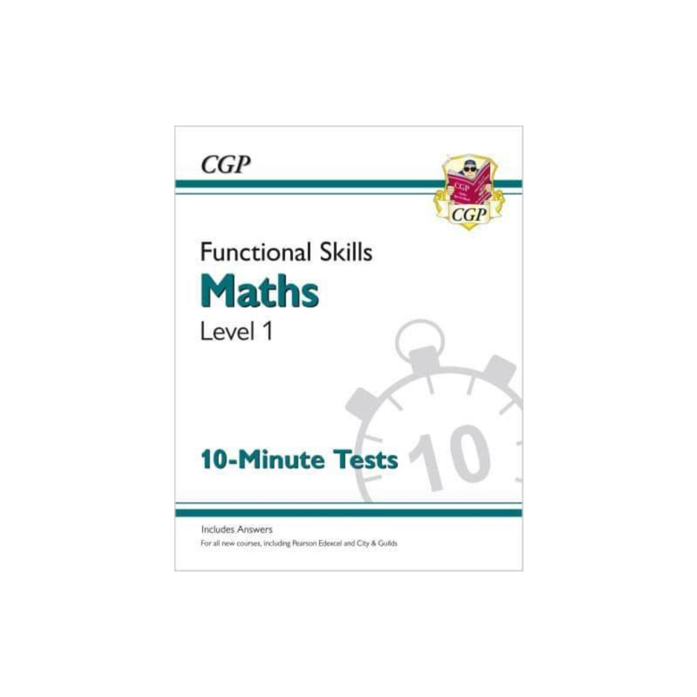 Functional Skills Maths Level 1 - 10 Minute Tests (häftad, english) Coordination Group Publications Ltd (CGP)