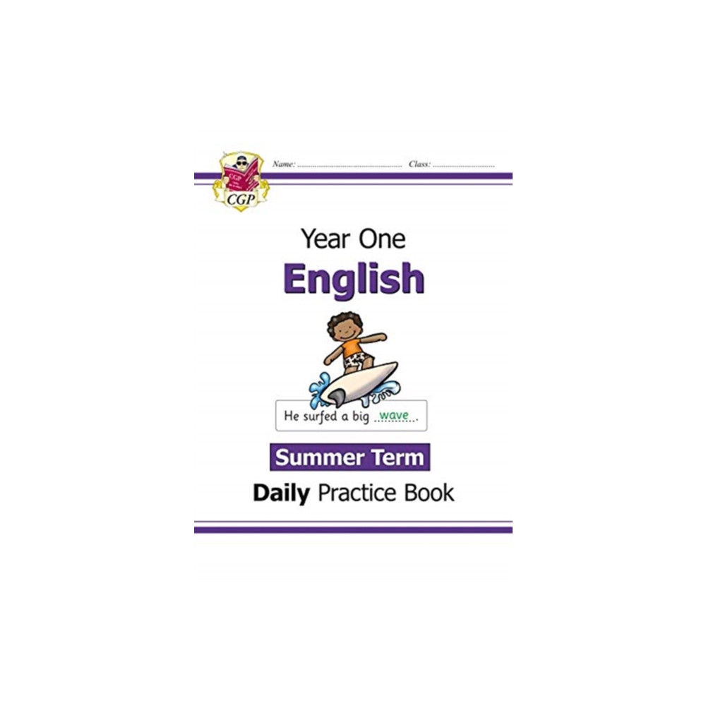 KS1 English Year 1 Daily Practice Book: Summer Term (häftad, english) Coordination Group Publications Ltd (CGP)