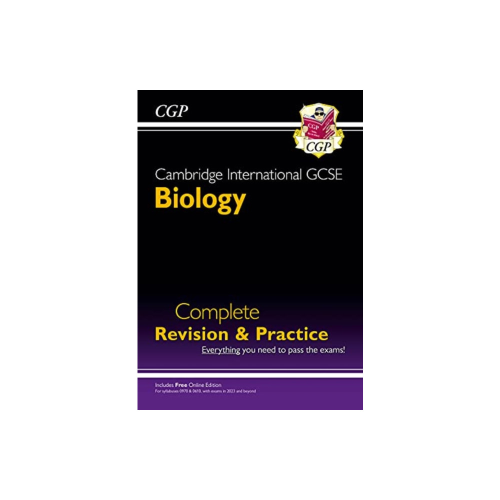 Cambridge International GCSE Biology Complete Revision & Practice (häftad, english) Coordination Group Publications Ltd (CGP)