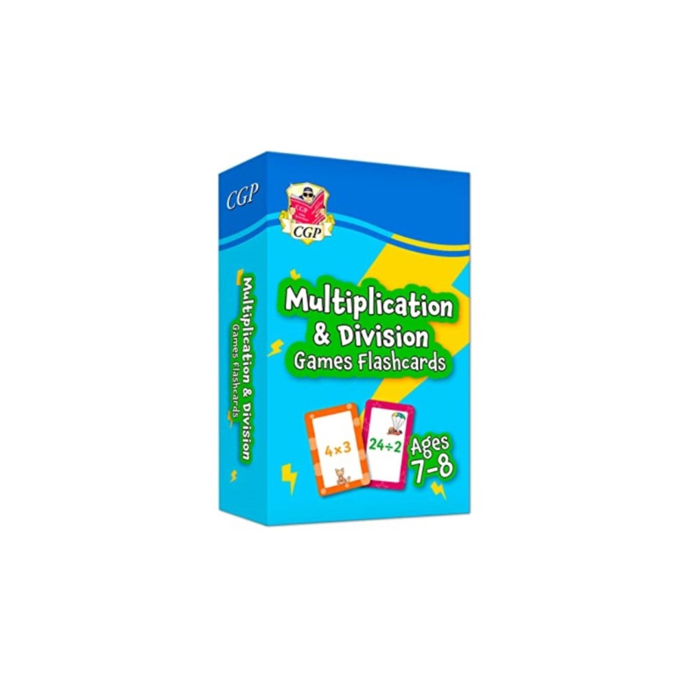 Multiplication & Division Games Flashcards for Ages 7-8 (Year 3) (inbunden, english) Coordination Group Publications Ltd (CGP)