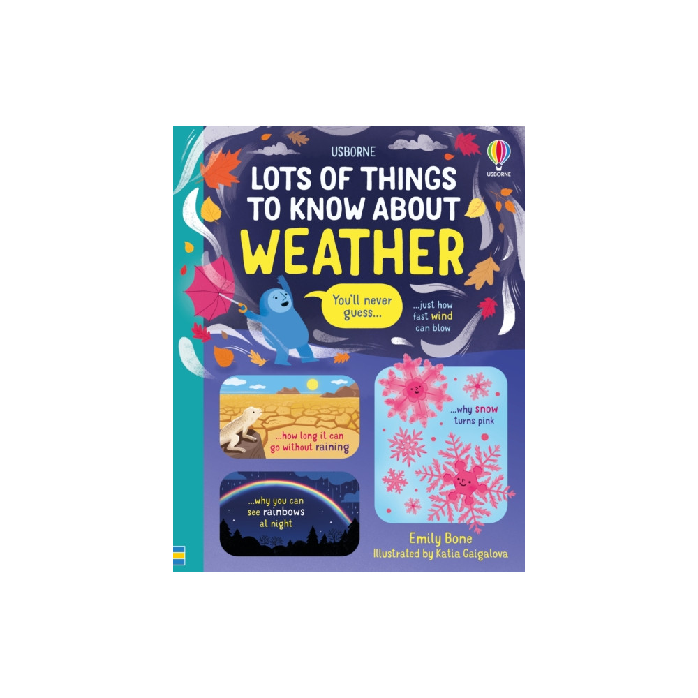 Lots of Things to Know About Weather (inbunden, english) Usborne Publishing Ltd