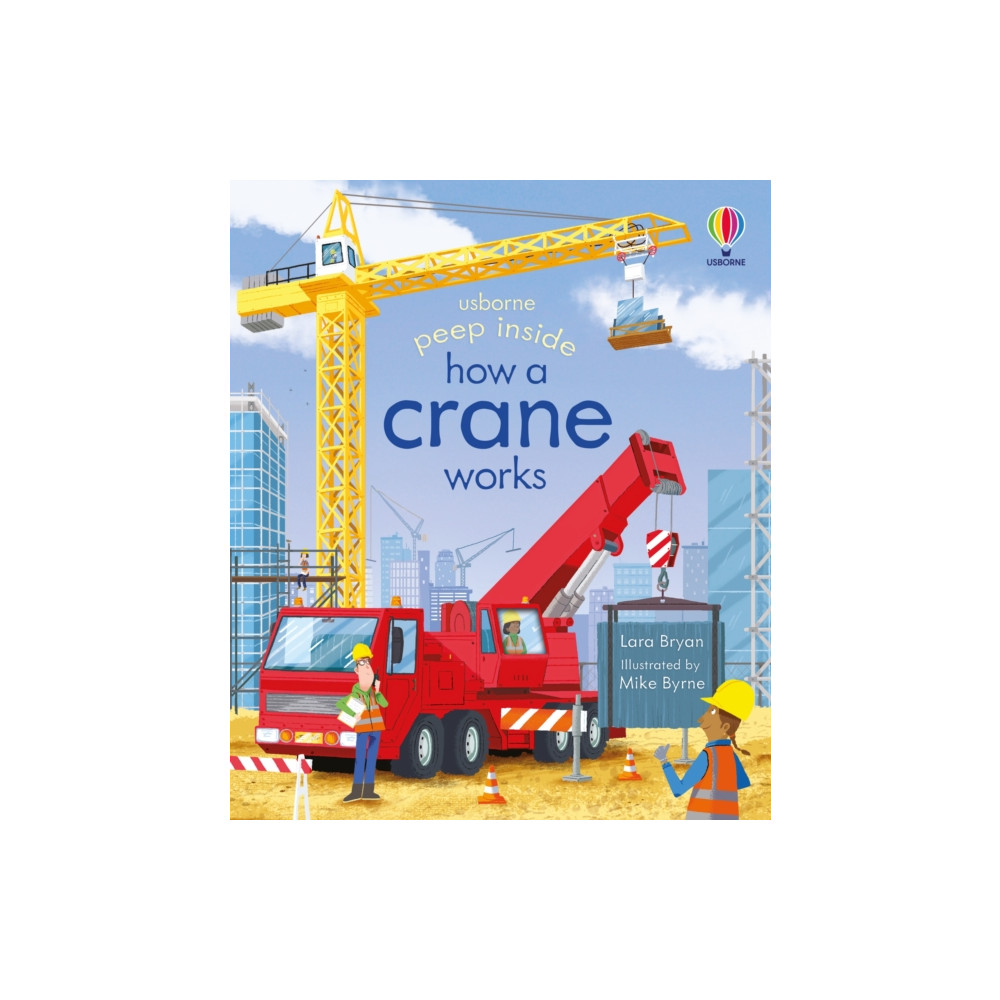 Peep Inside How a Crane Works (bok, board book, english) Usborne Publishing Ltd