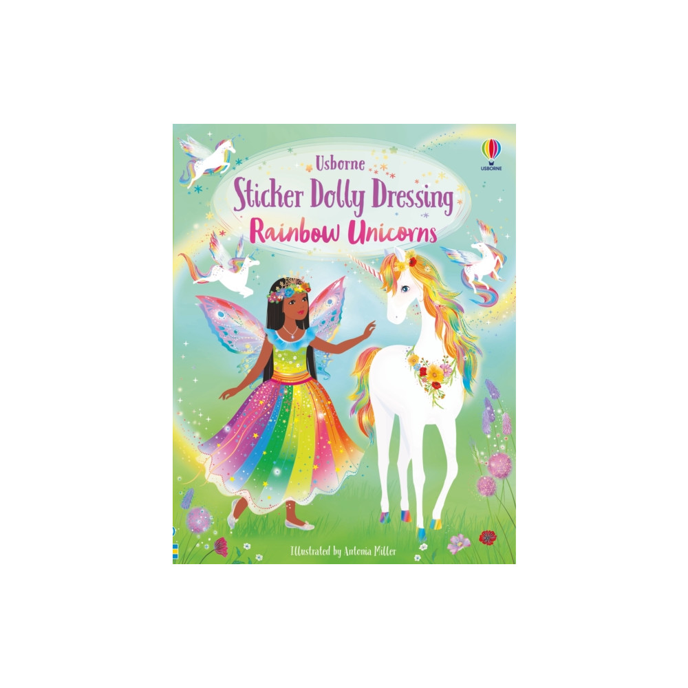 Sticker Dolly Dressing Rainbow Unicorns (häftad, english) Usborne Publishing Ltd