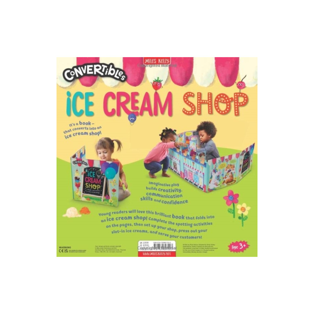 Miles Kelly Publishing Ltd Convertible Ice Cream Shop (bok, board book, eng)