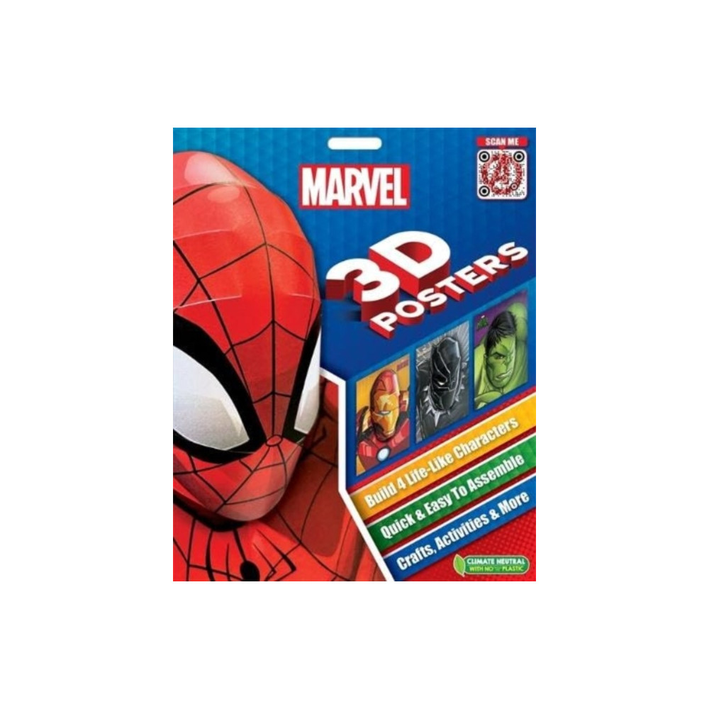 Bonnier Books Ltd Marvel: 3D Posters (häftad, eng)