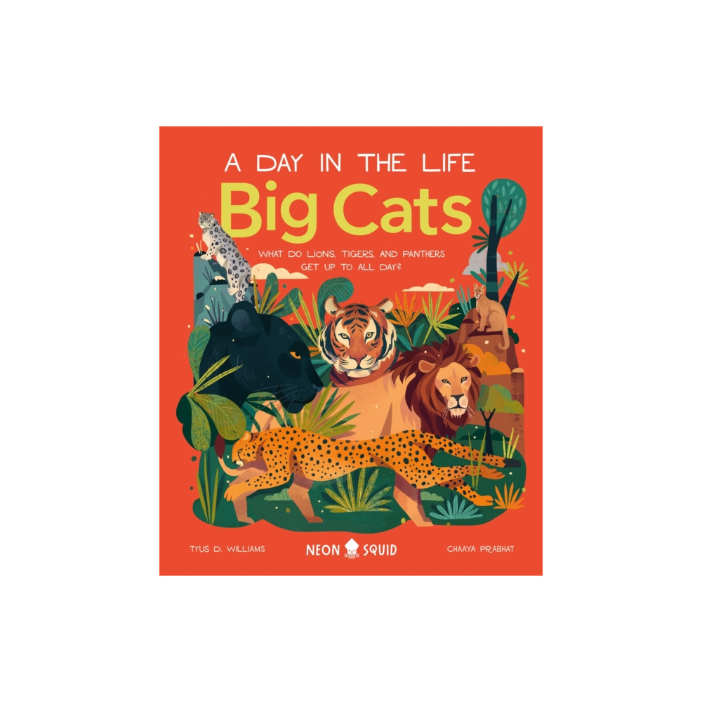 Big Cats (A Day in the Life) (inbunden, english) Priddy Books