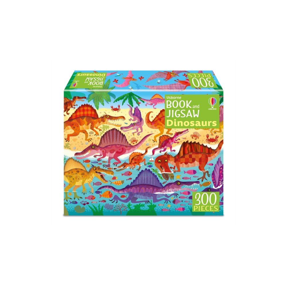 Usborne Book and Jigsaw Dinosaurs (häftad, english) Usborne Publishing Ltd