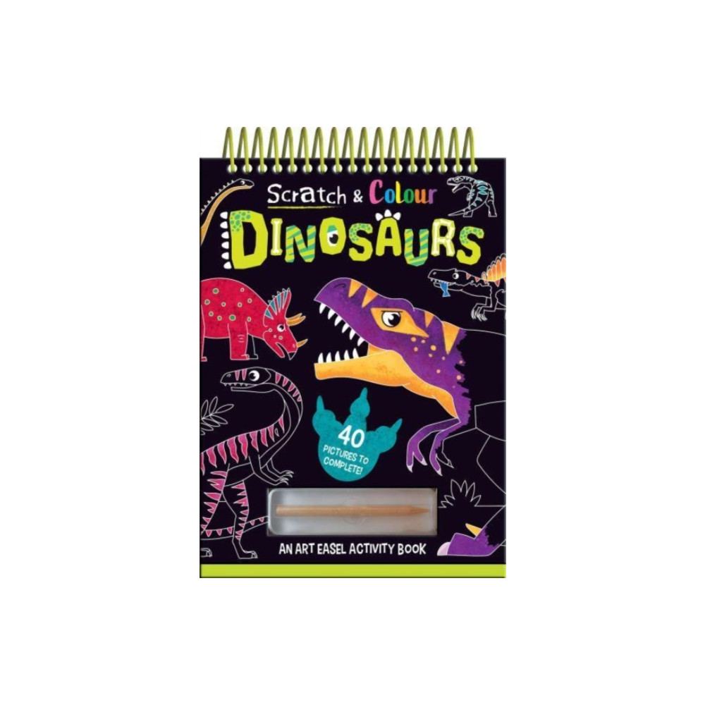 Scratch and Colour Dinosaurs (inbunden, english) Gemini Books Group Ltd