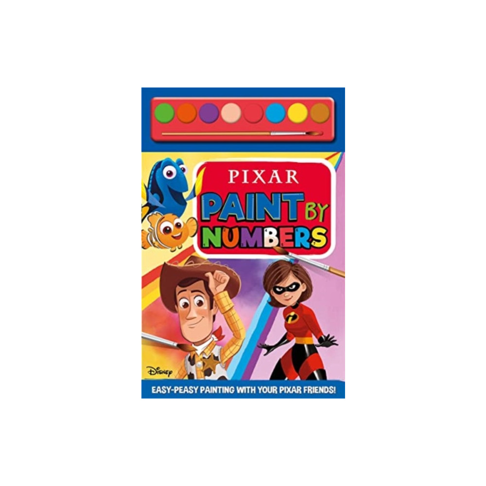 Pixar: Paint By Numbers (häftad, english) Bonnier Books Ltd