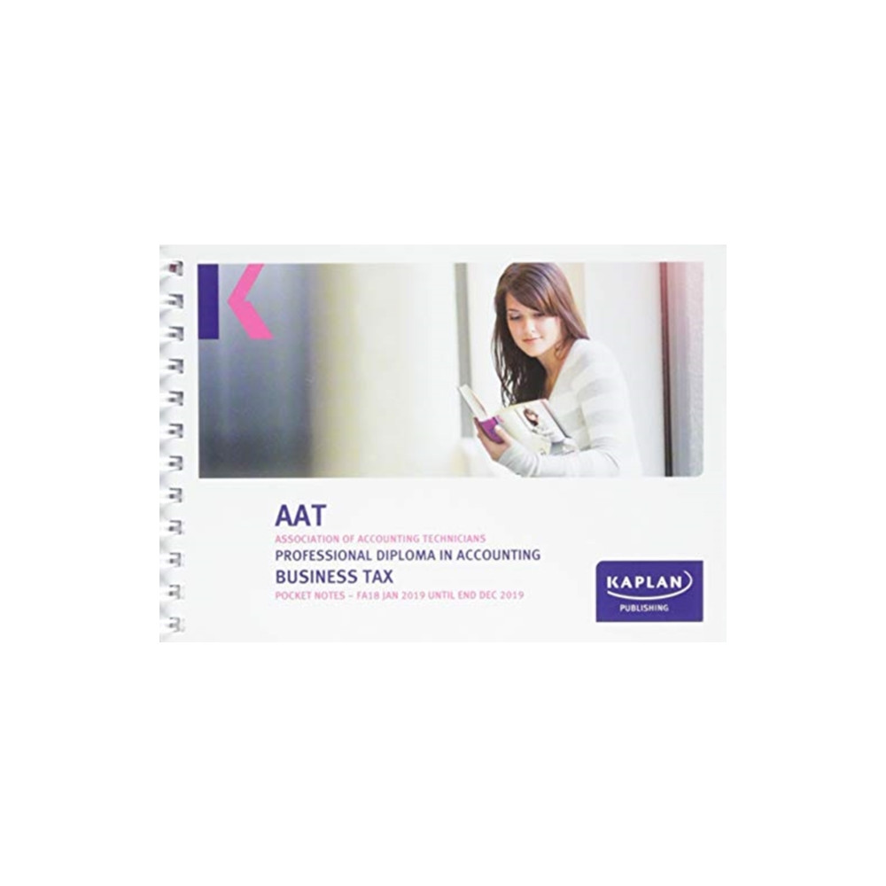 BUSINESS TAX (FA18) - POCKET NOTES (häftad, english) Kaplan Publishing