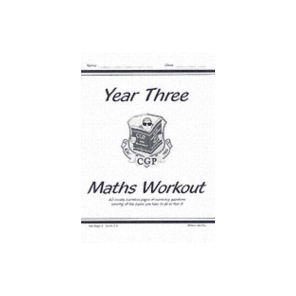 KS2 Maths Workout - Year 3 (häftad, english) Coordination Group Publications Ltd (CGP)