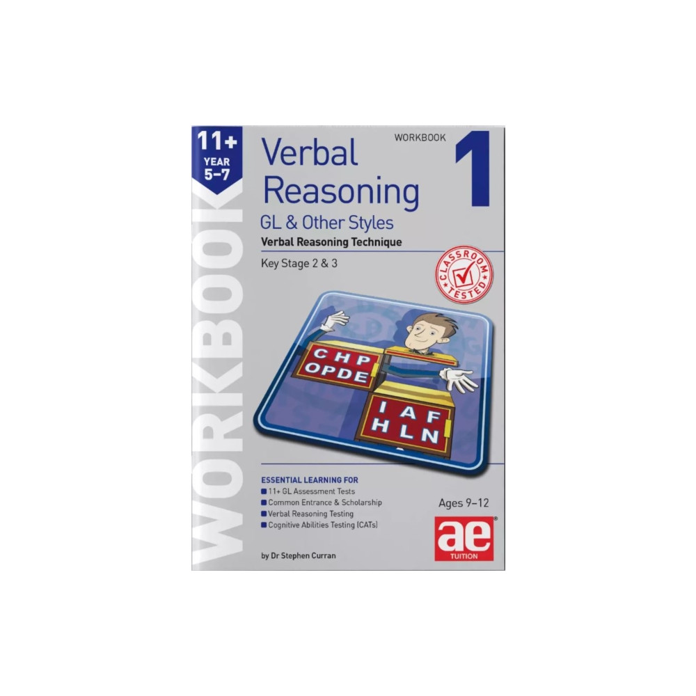 11+ Verbal Reasoning Year 5-7 GL & Other Styles Workbook 1 (häftad, english) Accelerated Education Publications Ltd