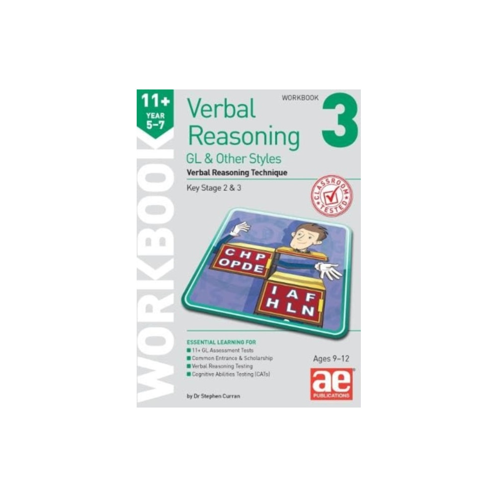 11+ Verbal Reasoning Year 5-7 GL & Other Styles Workbook 3 (häftad, english) Accelerated Education Publications Ltd