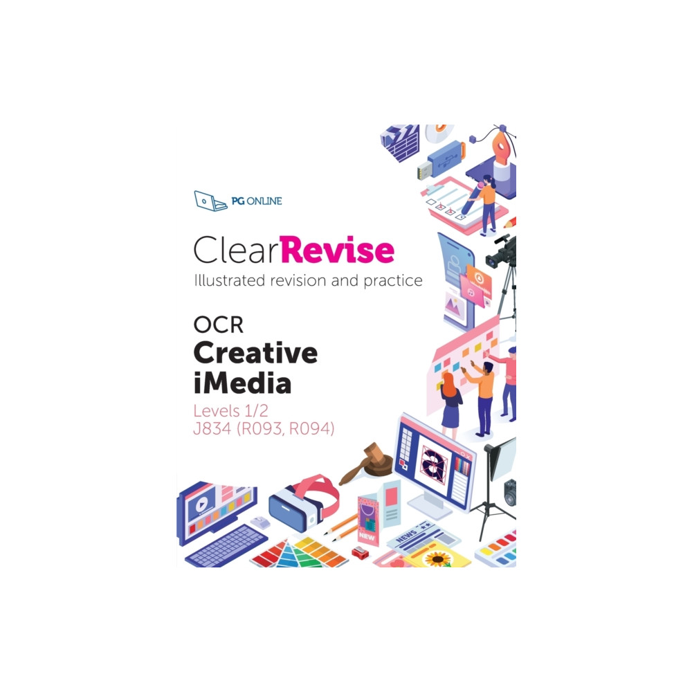 ClearRevise OCR Creative iMedia Levels 1/2 J834 (häftad, english) PG Online Limited