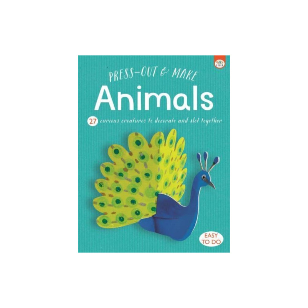 Press Out & Make Animals (häftad, english) iSeek Ltd