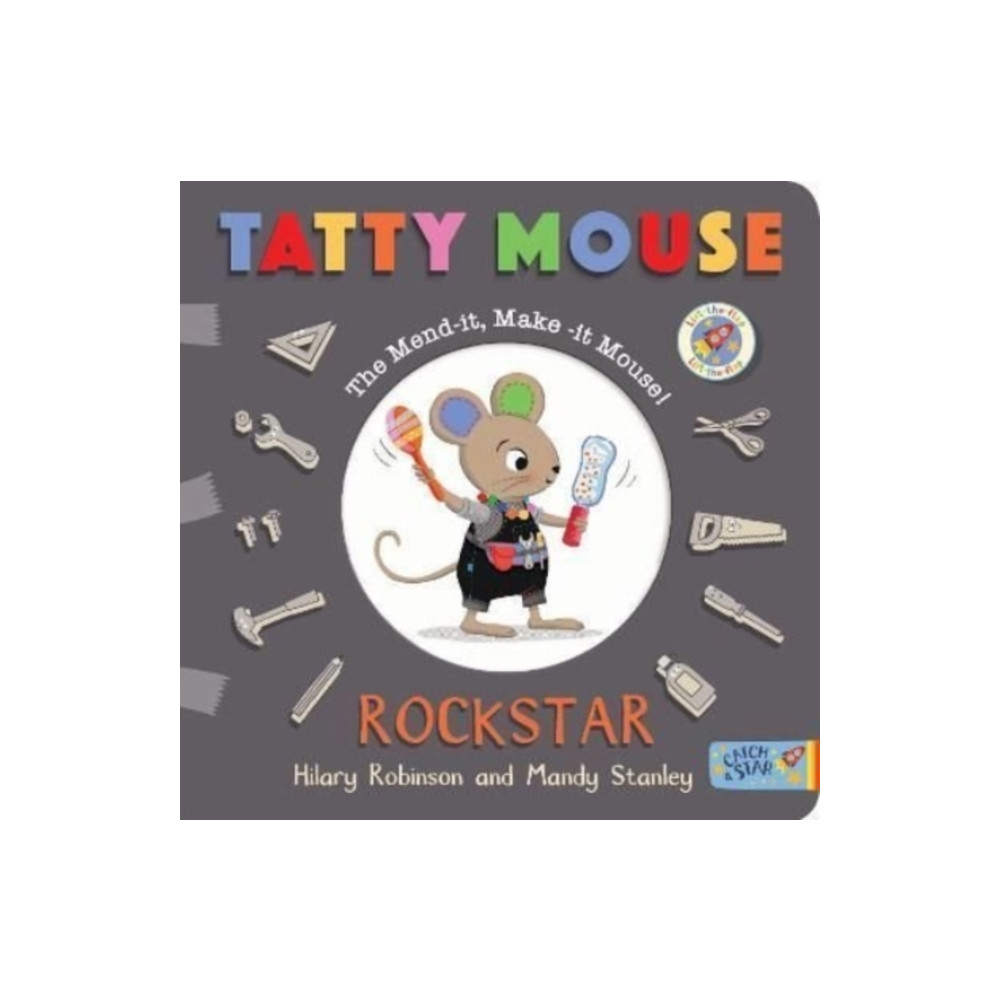 Tatty Mouse Rock Star (bok, board book, english) New Frontier Publishing