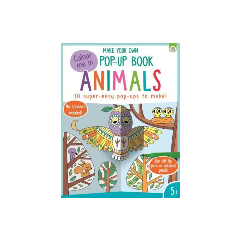 Make Your Own Pop Up Book Animals (häftad, english) iSeek Ltd