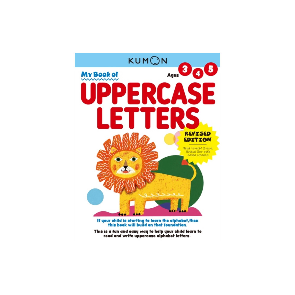 My Book of Uppercase Letters (häftad, english) Kumon Publishing North America, Inc