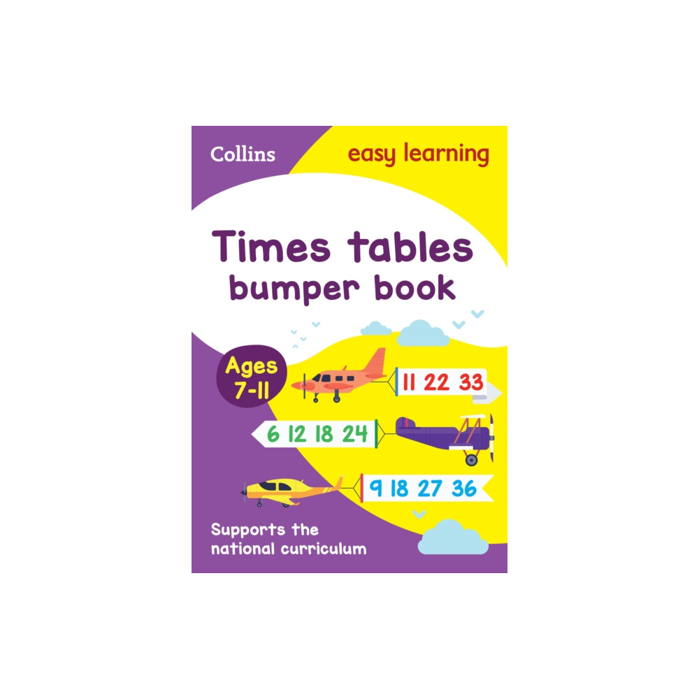 Times Tables Bumper Book Ages 7-11 (häftad, english) HarperCollins Publishers