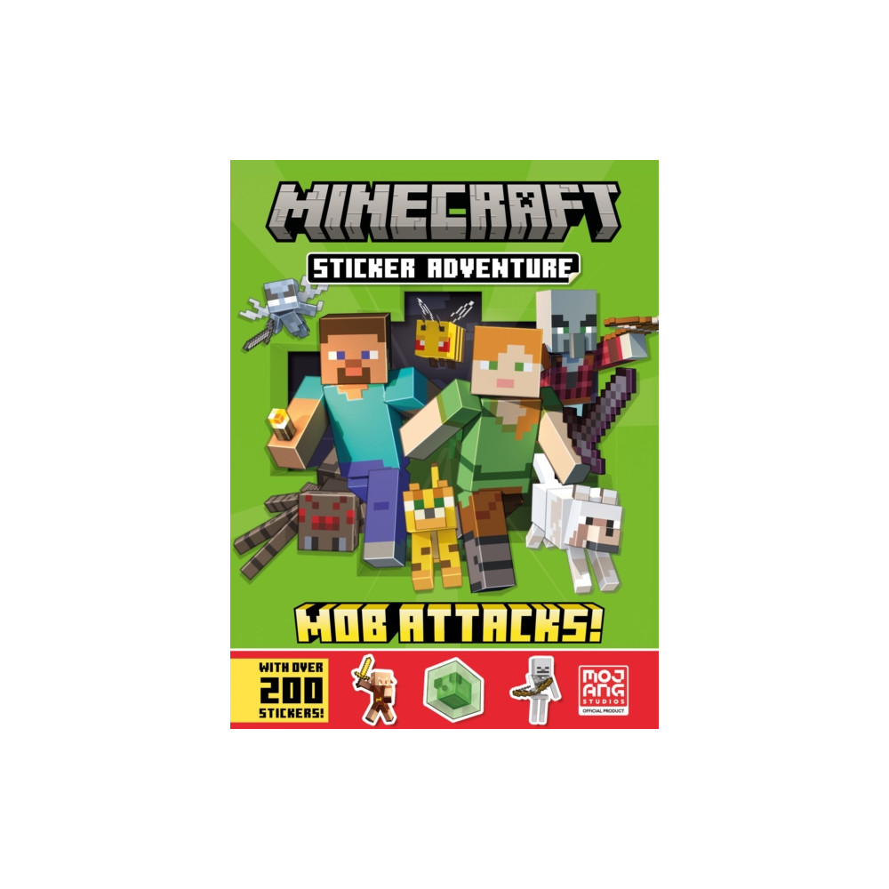 Minecraft Sticker Adventure: Mob Attacks! (häftad, english) HarperCollins Publishers