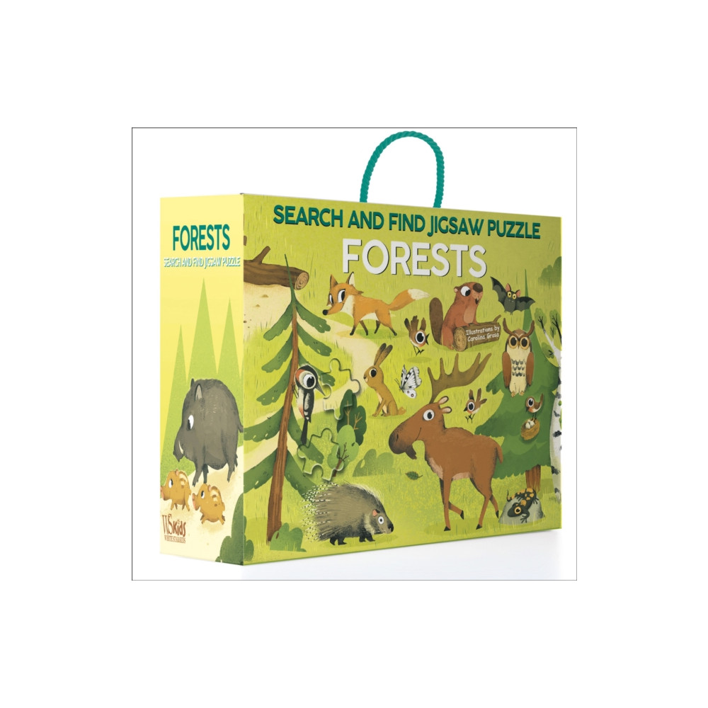 Forests: Search and Find Jigsaw Puzzle (bok, board book, english) White Star