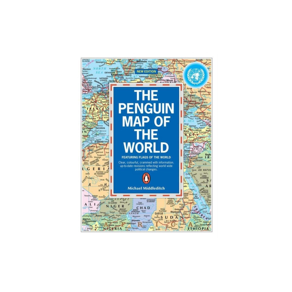 The Penguin Map of the World (häftad, english) Penguin books ltd