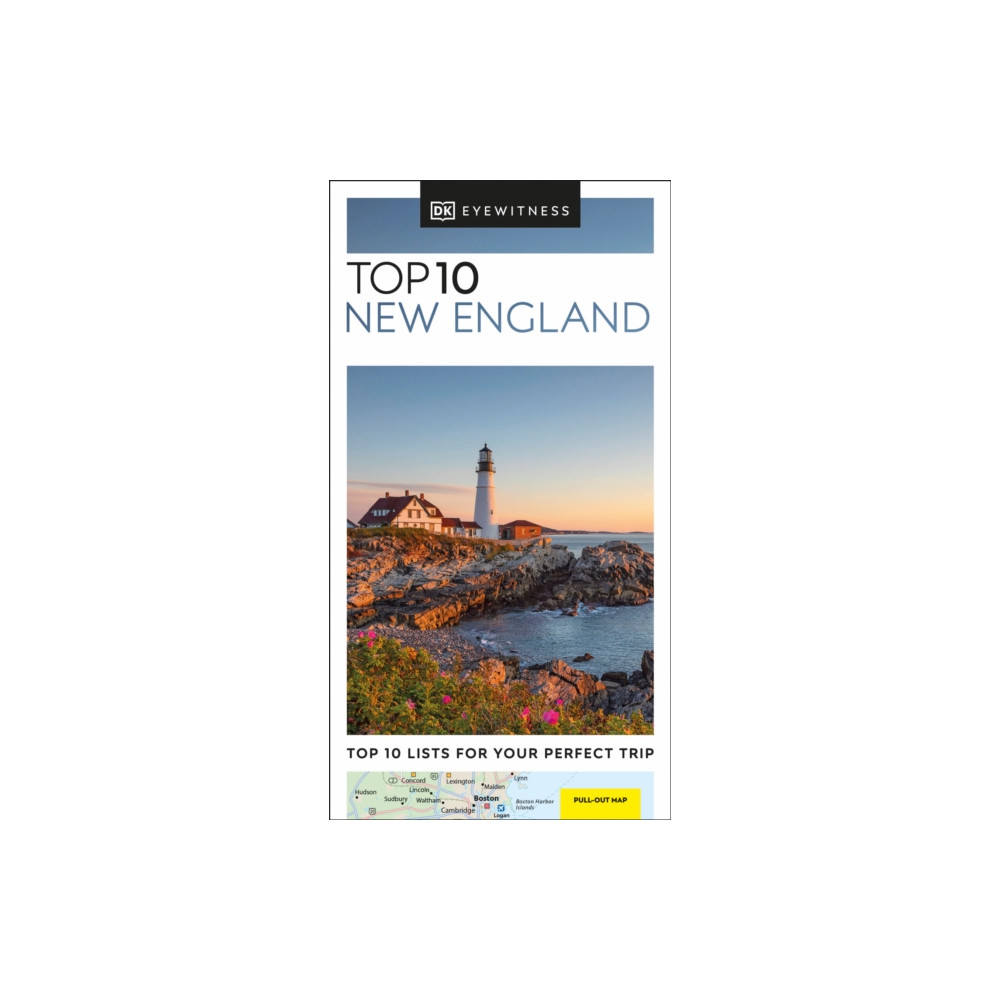 DK Eyewitness Top 10 New England (häftad, english) Dorling Kindersley Ltd