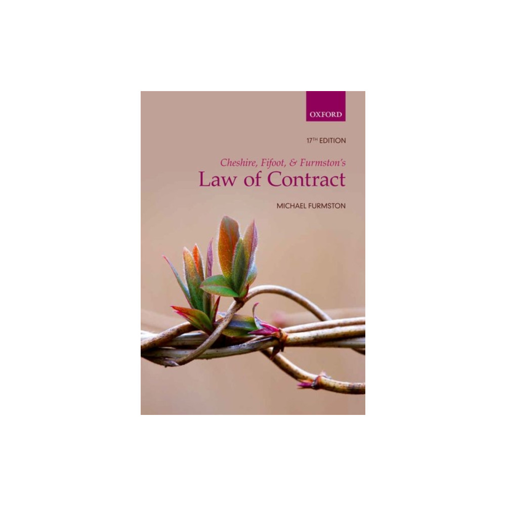 Cheshire, Fifoot, and Furmston's Law of Contract (häftad, english) Oxford University Press