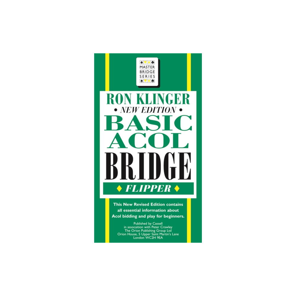 Basic Acol Bridge Flipper (häftad, english) Orion Publishing Co