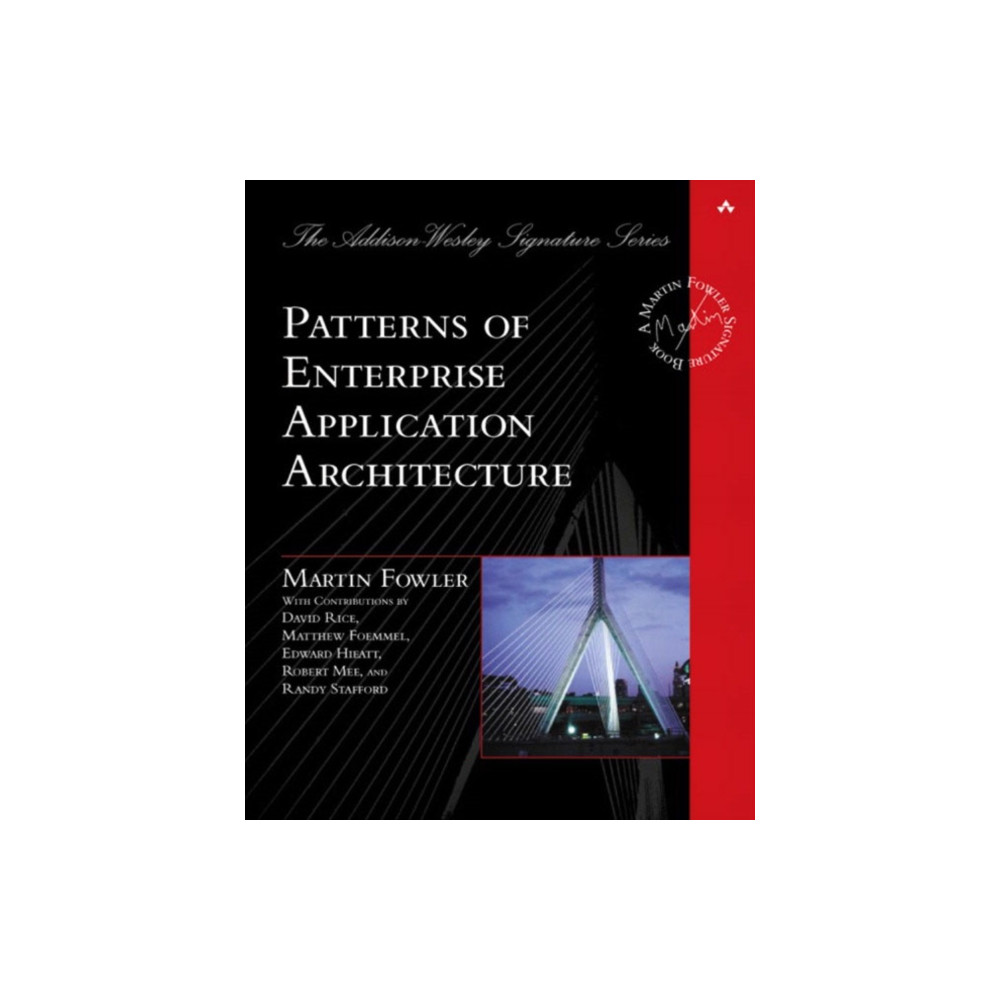 Patterns of Enterprise Application Architecture (inbunden, eng)