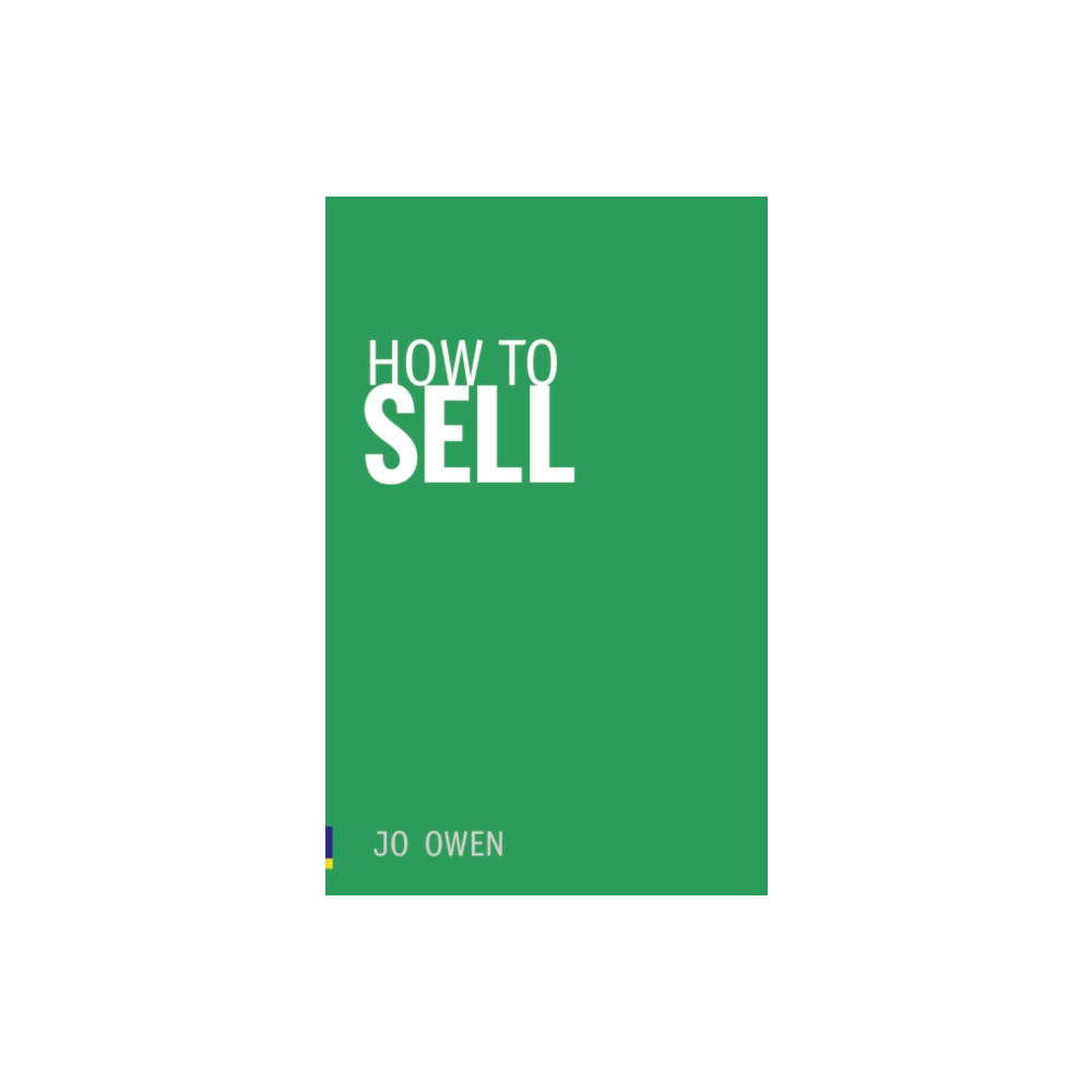 How to Sell (häftad, eng)