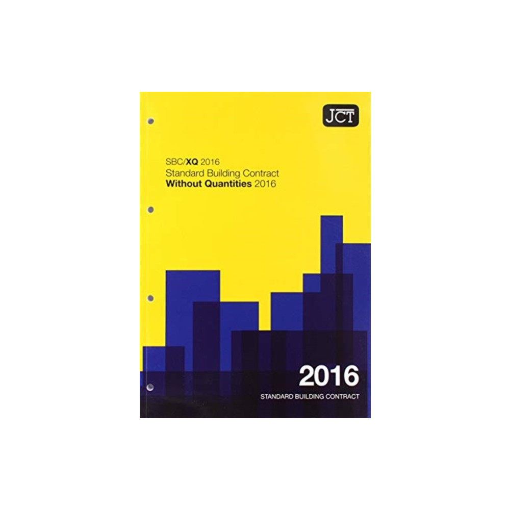 JCT:Standard Building Contract Without Quantities 2016 (häftad, eng)