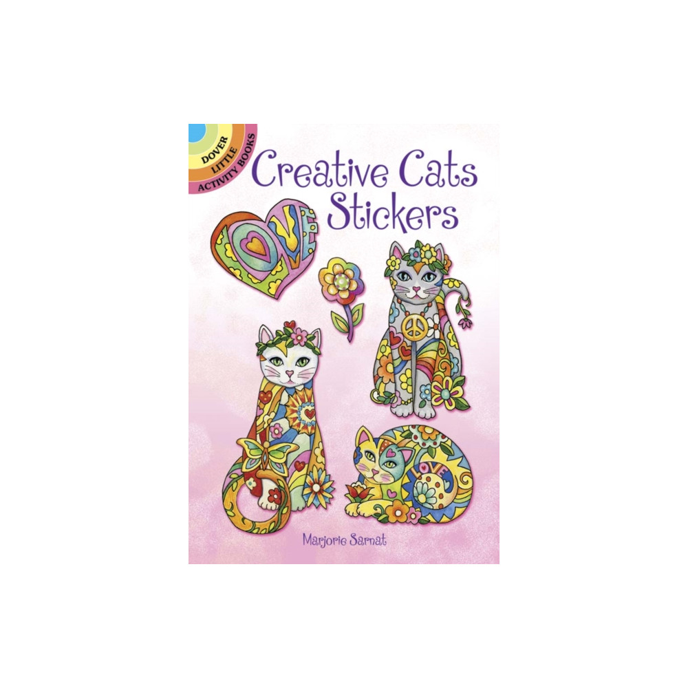 Creative Cats Stickers (häftad, eng)