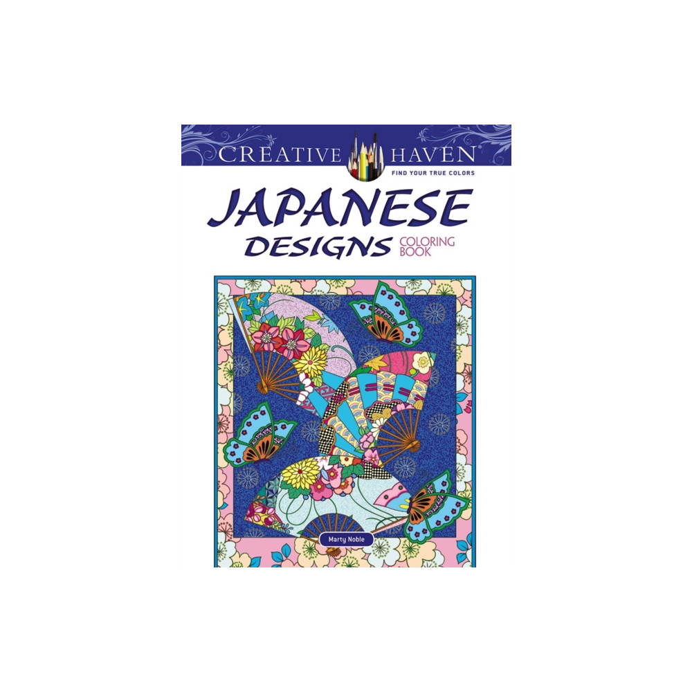 Creative Haven Japanese Designs Coloring Book (häftad, english) Dover publications inc.