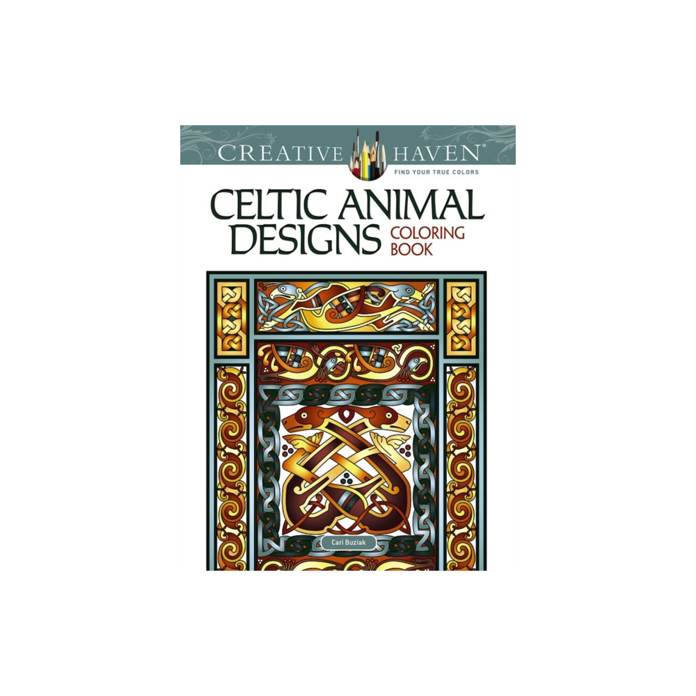 Creative Haven Celtic Animal Designs Coloring Book (häftad, english) Dover publications inc.
