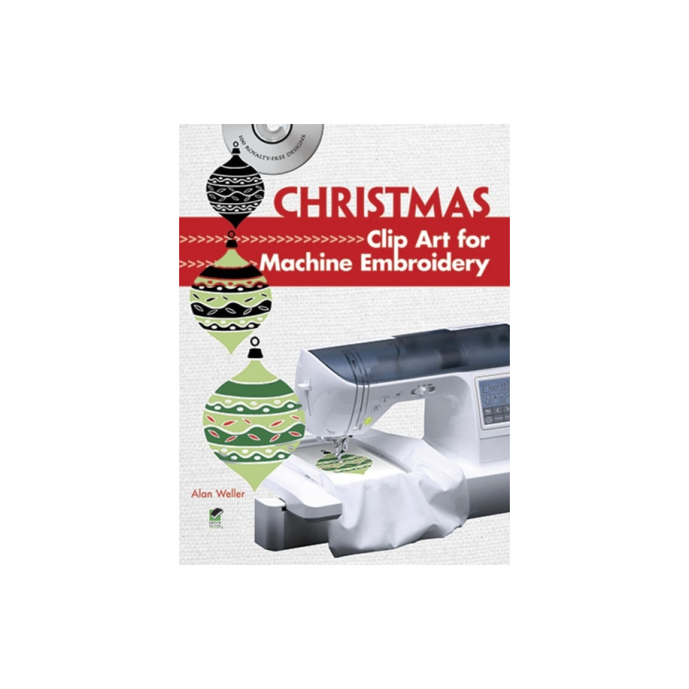 Christmas Clip Art for Machine Embroidery (häftad, english) Dover publications inc.