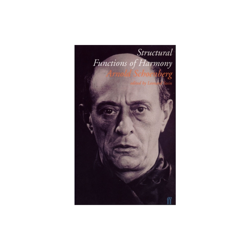 Structural Functions of Harmony (häftad, english) Faber & Faber