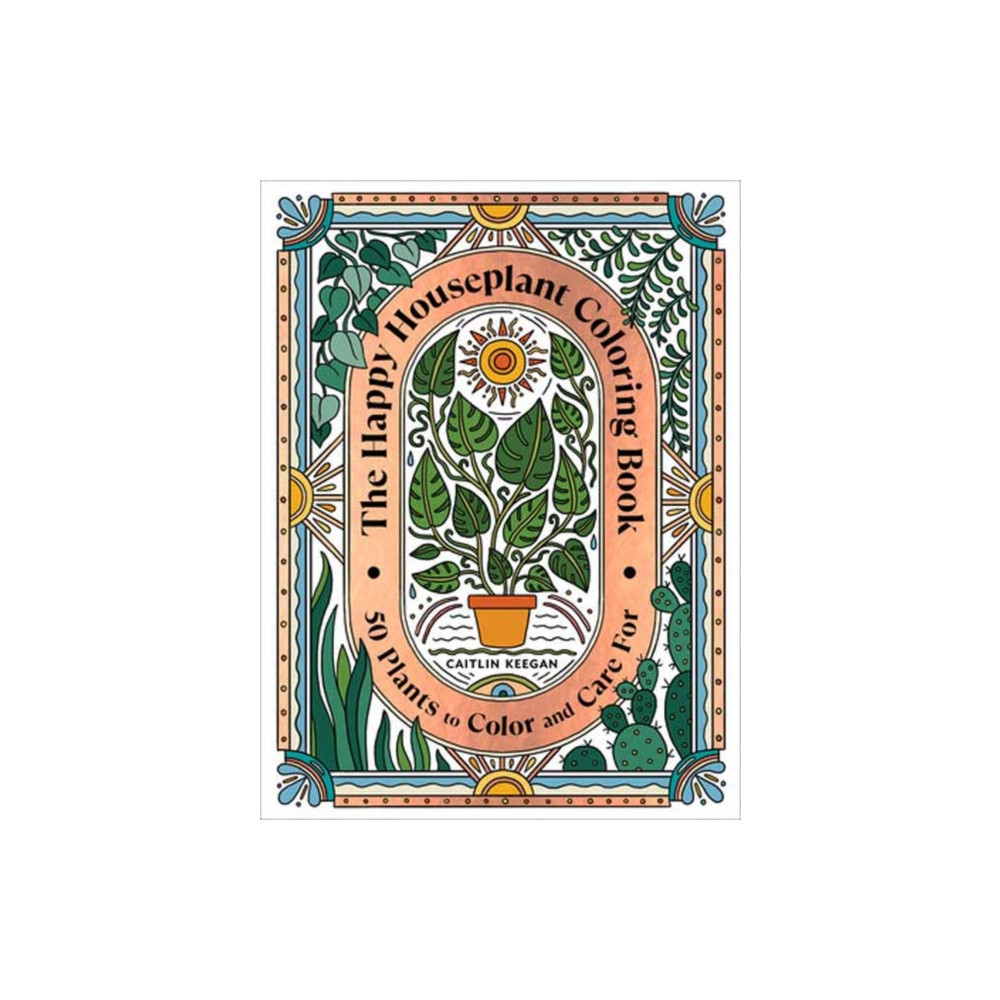 The Happy Houseplant Coloring Book (häftad, eng)