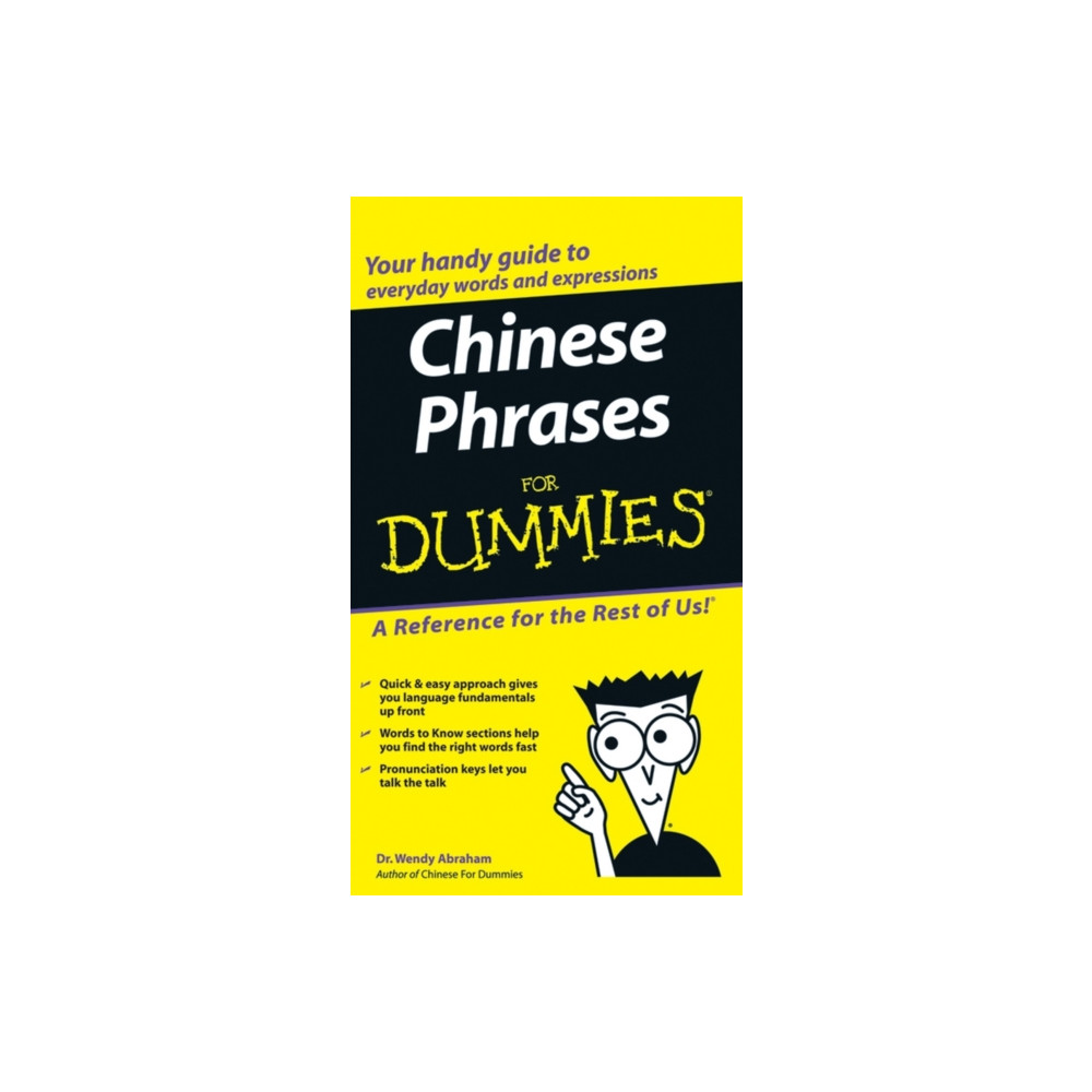 Chinese Phrases For Dummies (häftad, english) John Wiley & Sons Inc