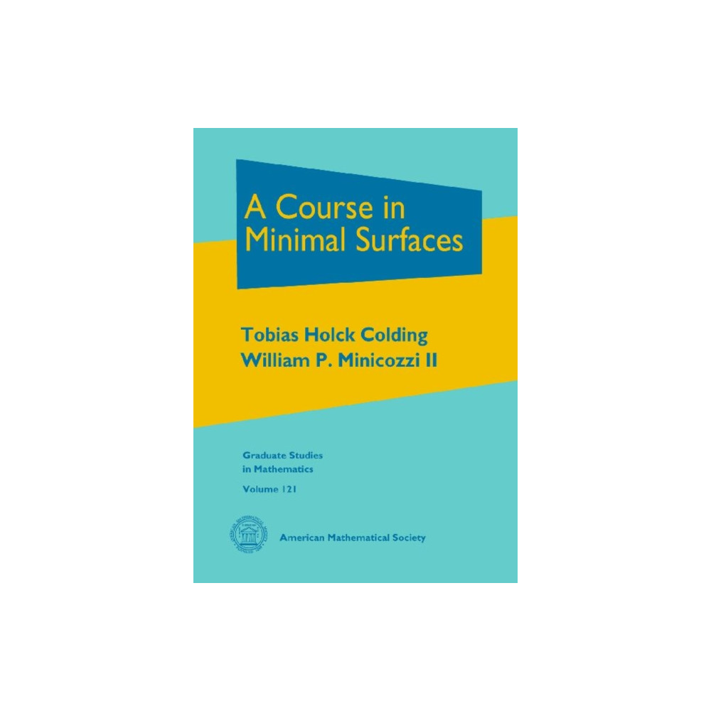 A Course in Minimal Surfaces (inbunden, english) American Mathematical Society