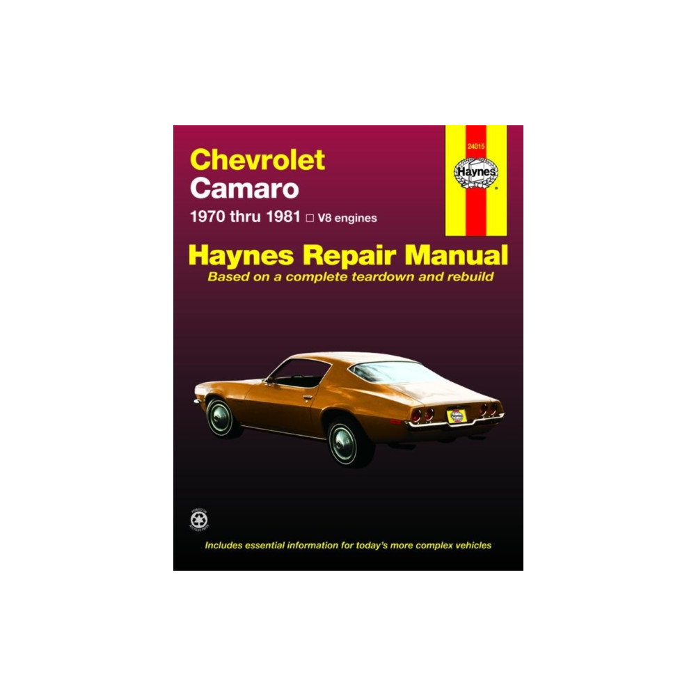 Chevrolet Camaro (70 - 81) (häftad, english) Haynes Publishing