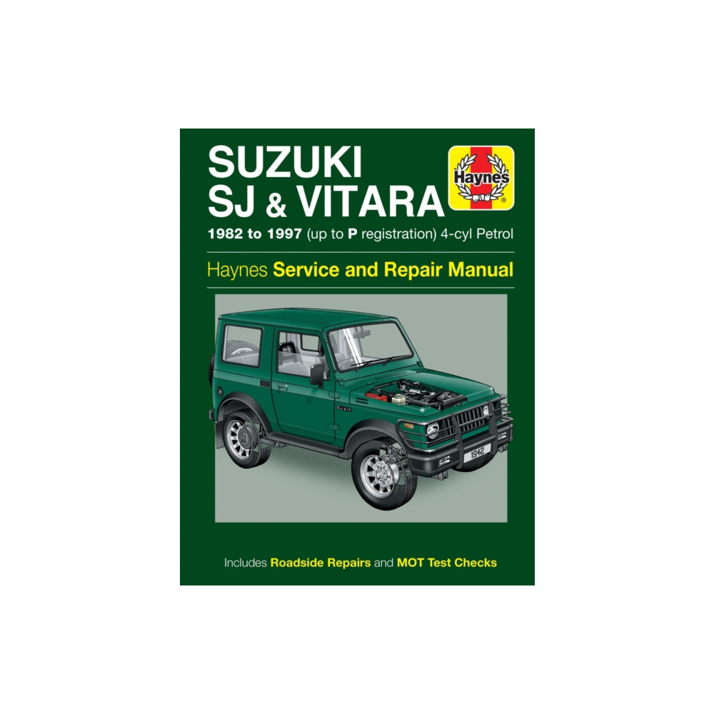 Suzuki SJ Series, Samurai & Vitara (4-cyl) Petrol (82 - 97) Haynes Repair Manual (häftad, english) Haynes Publishing Group