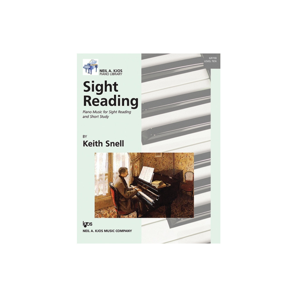 Sight Reading: Piano Music for Sight Reading and Short Study, Level 10 (häftad, english) Kjos Music