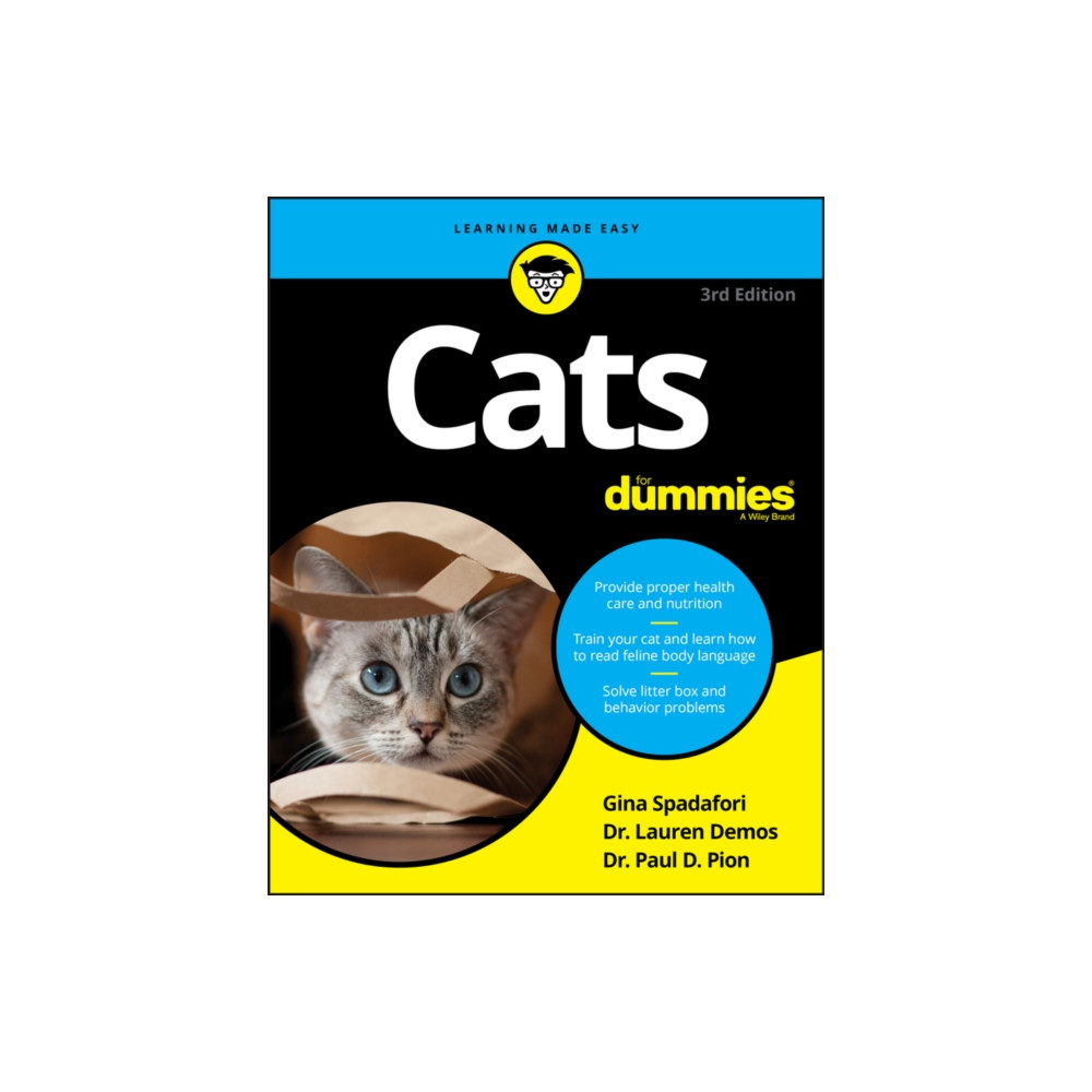 Cats For Dummies (häftad, english) John Wiley & Sons Inc