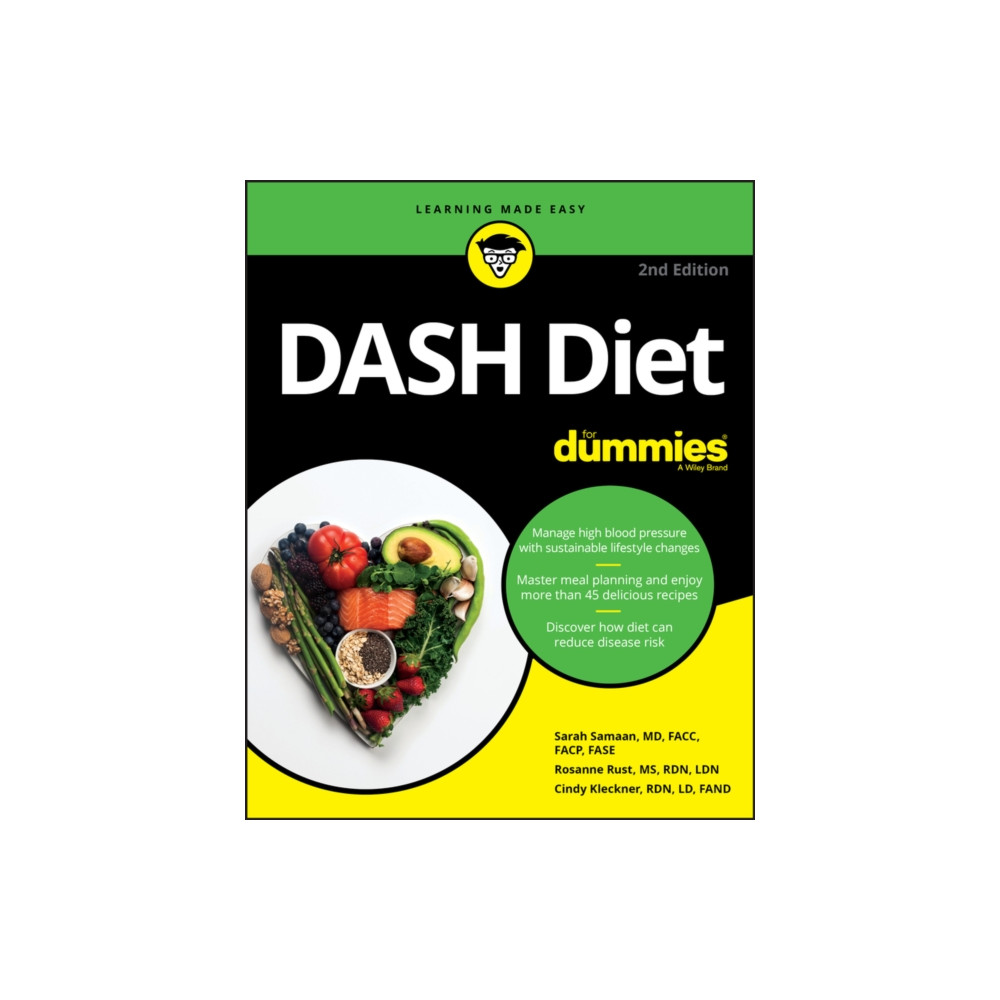 DASH Diet For Dummies (häftad, english) John Wiley & Sons Inc